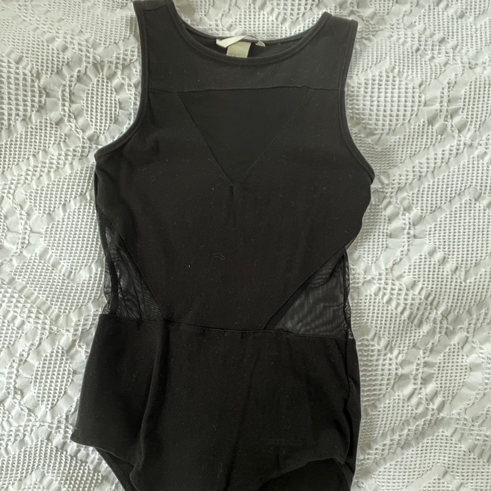 H&M black bodysuit